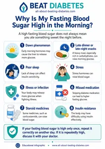 high fasting sugar causes