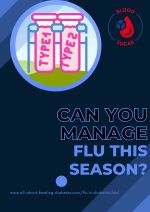diabetics in flu season
