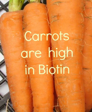 carrots and   biotin