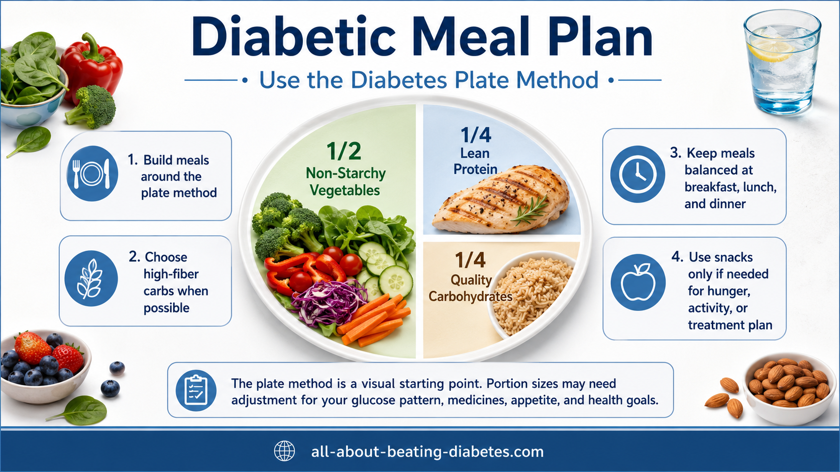 diabetic meal plan plate method