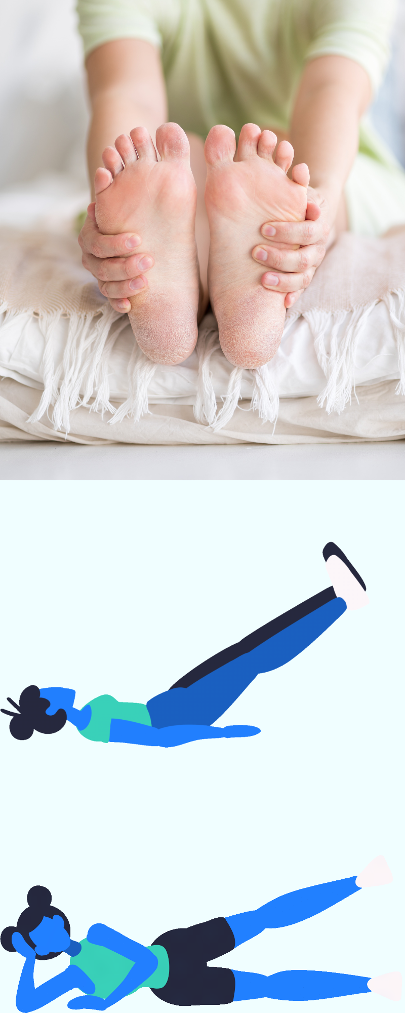 elevate diabetic legs