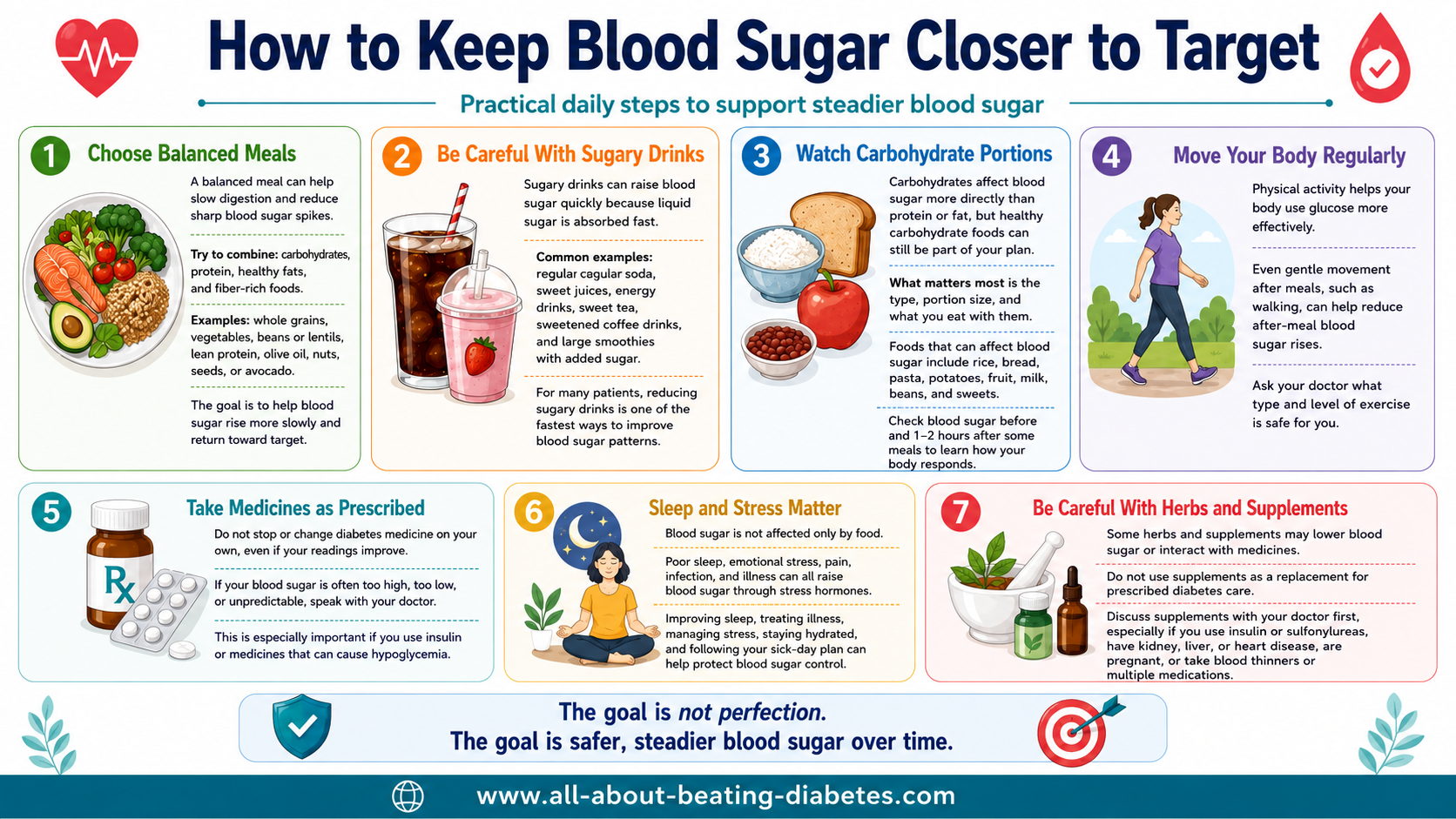tips for steadier blood sugar control