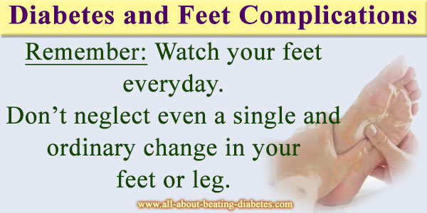 diabetes feet