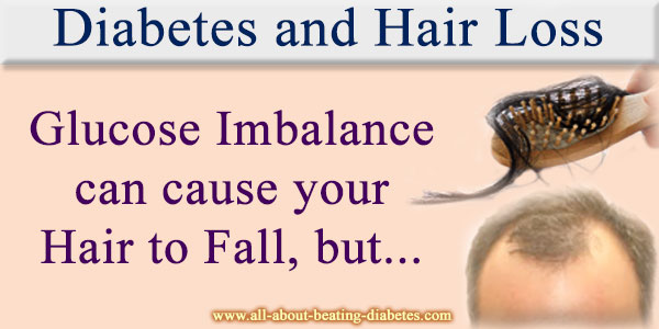Diabetes and hair loss problems to resolve