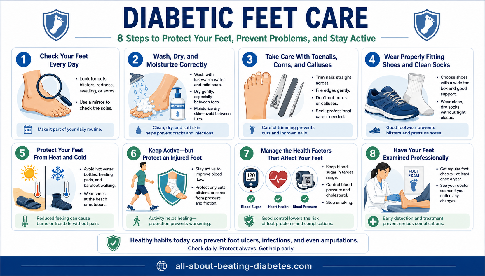 diabetic feet care