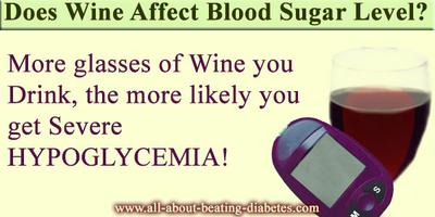 I’m a diabetic, does wine raise or lower my blood sugar level?