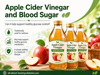 Apple Cider Vinegar Blood Sugar Reduction
