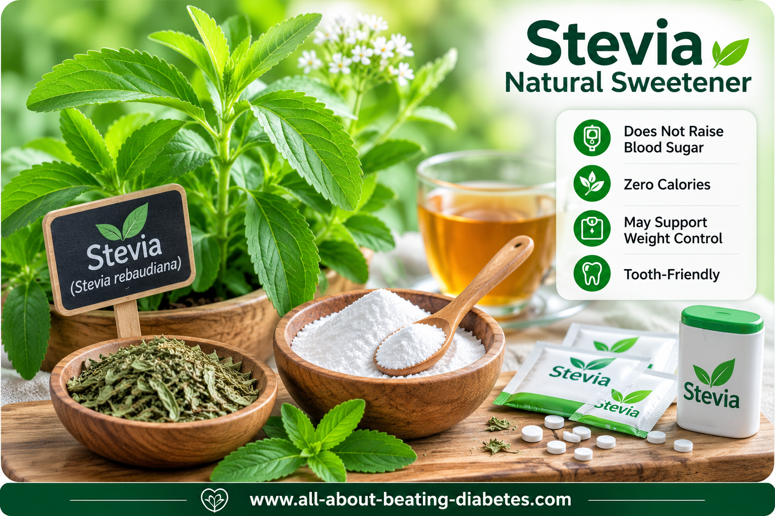stevia natural sweetener for diabetes